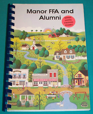 #ad Manor FFA Future Farmers of America Millersville PA Cookbook 1994 Pennsylvania $12.99