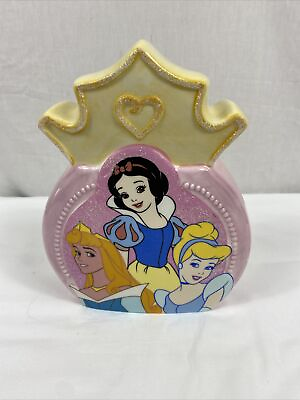 #ad DISNEY Original Princess Coin Piggy Bank Snow White Cinderella Sleeping Beauty $9.99