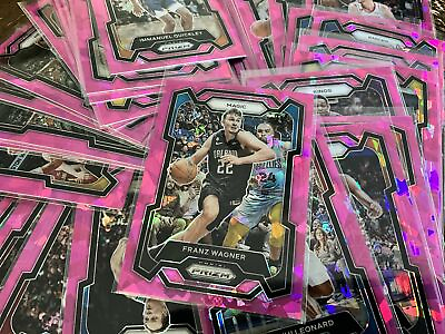 #ad 2023 24 PANINI Prizm Basketball PINK ICE Prism #1 300 You Pick to COMPLETE SET $2.00