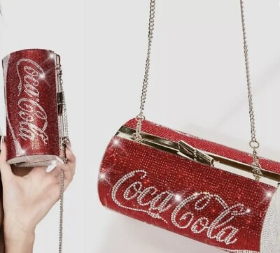 #ad Forever 21 Coca Cola SOLD OUT Rhinestone Crossbody Bag $99.00