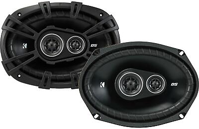 #ad Kicker DS Series 6x9quot; 3 Way Car Speakers Pair *43DSC69304 $69.60