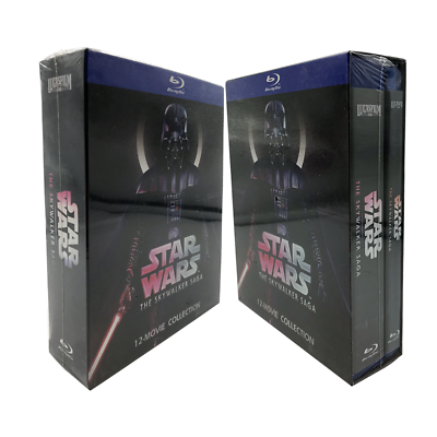 #ad Star Wars The Skywalker Saga 12 Movies Collection Blu Ray The Complete Series US $42.99