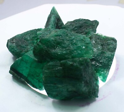 #ad 1000 Ct Natural Emerald Green Earth Mined Huge Rough CERTIFIED Loose Gemstone $20.24