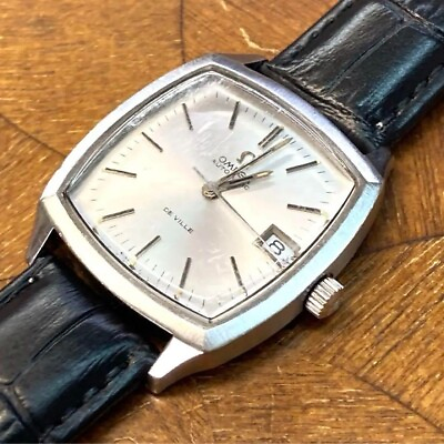 #ad Omega Vintage DeVille Date Automatic Men#x27;s Watch Analog 36mm $449.35