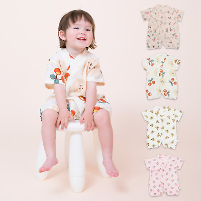 #ad Newborn Infant Baby Boy Girl Kids Cotton Romper Jumpsuit Bodysuit Clothes Set $16.01