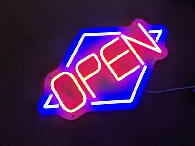 #ad Ultra Bright Neon Open Sign 16quot; x 10quot; $8.00