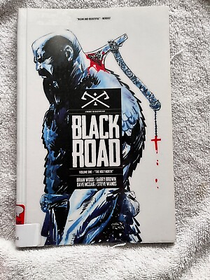 #ad Black Road Volume 1 the Holy North Brian Wood Comic Book Graphic Novel VG EXLIB $6.29