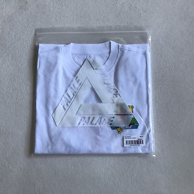 #ad PALACE SKATEBOARDS 2017 WINTER DANCING MAN SS TEE SIZE S WHITE T SHIRT TRI FERG $150.00