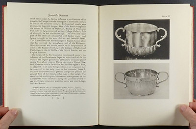 #ad Antique American Massachusetts Colonial Silver of Jeremiah Dummer 1935 Edition $175.00