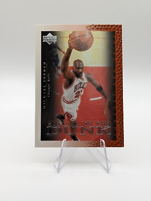 #ad Michael Jordan 1999 00 Upper Deck History of the Dunk #69 Bulls $4.49