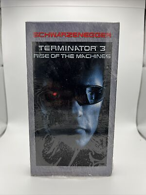 #ad Terminator 3: Rise of the Machines VHS 2003 Schwarzenegger $4.99