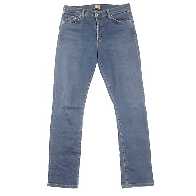 #ad Citizens of Humanity Straight Jeans Mens 29 Medium Blue Denim $17.99