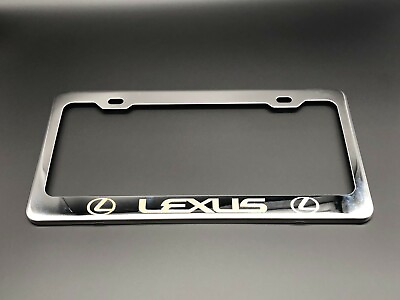 #ad #ad LEXUS LICENSE PLATE FRAME Heavy Duty Stainless Steel with Laser Engraved $11.80