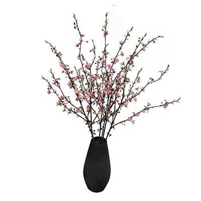 #ad Plum Blossom FlowersPcs Artificial Cherry Blossom Silk FlowersFake 6 Pink $42.19