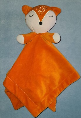 #ad First Impressions Orange Fox Baby Lovey Security Blanket Soft Plush Toy Macy#x27;s $38.00
