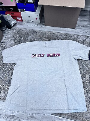 #ad SUPREME HOLY WAR TEE ASH GREY SIZE XXL AUTHENTIC FW23 WEEK 1 $46.00