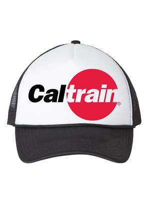 #ad Vintage Cal Train LOGO San Jose Commuter Retro Trucker Hat Adjustable Cap $21.00