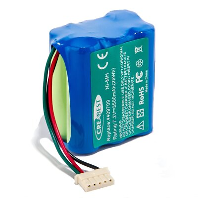 #ad CREABEST New 7.2V 3500mAh Ni MH Replacement Battery Compatible with iRobot Va... $16.00