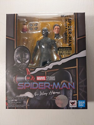 #ad S.H. Figuarts Spider Man Black And Gold Suit Action Figure Bandai Brand New $47.99