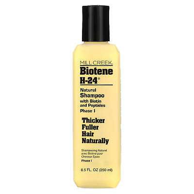 #ad Biotin H 24 Natural Shampoo with Biotin and Peptides Phase I 8.5 fl oz 250 $13.40