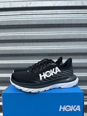 #ad Hoka One One Womens Mach 5 1127894 BCSTL Black Running Shoes Sneakers 7 amp; 7.5 $109.90