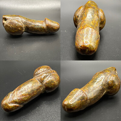 #ad Unique Near Eastern Old Stone Carving In The Form Of A Human Phallus Fertility $60.00