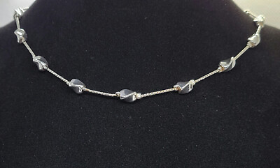 #ad Station link silver choker $59.99