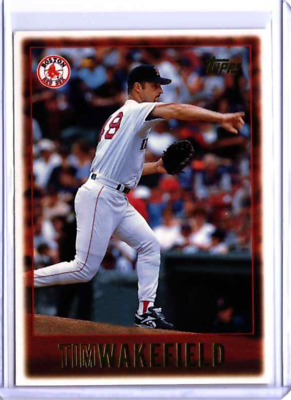 #ad 1997 Topps #66 Tim Wakefield Boston Red Sox $1.45