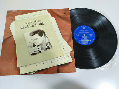 #ad Waldo de los rios grandes exitos Hispavox 1977 LP vinyl 12 quot; VG VG 2T C $41.23