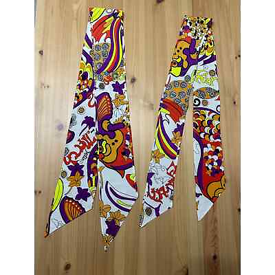 #ad Vintage 1960s Womens Tie lot of 2 $20.00