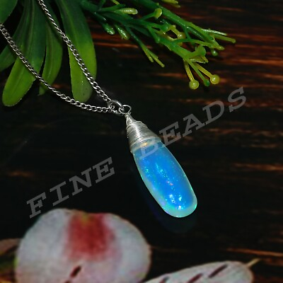 #ad Opal Pendant Ethiopian Opal Welo Fire Opal Necklace Natural Opal Pendant Pd 1422 $46.08