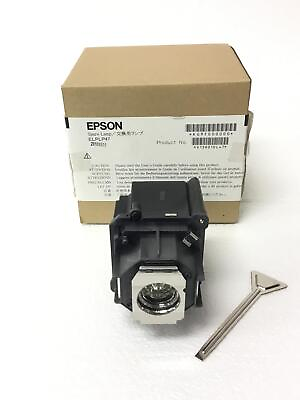 #ad NEW Original Epson ELPLP47 Projector Spare Lamp Light Bulb New Free Ship $43.95