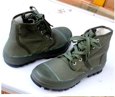 #ad Men Non slip Safety Boot High Top Hiking Work Army Training Wear resistant Shoes $24.61