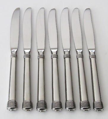 #ad International Silver TRIUMPH Stainless Flatware 8 DINNER KNIVES Lyon 18 8 $24.95