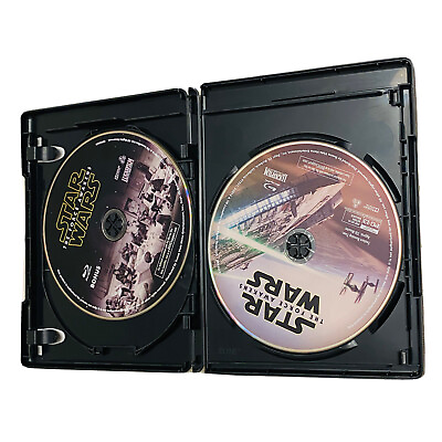 #ad Disney Star Wars The Force Awakens Blu ray Bonus Slip Cover No Digital Code $7.50