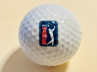 #ad Golf Ball w Logo PGA Tour $12.00