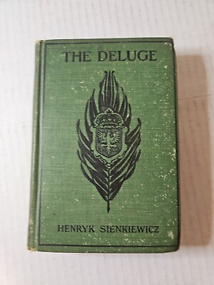 #ad *RARE* The Deluge Henryk Sienkiewicz 1898 $112.50