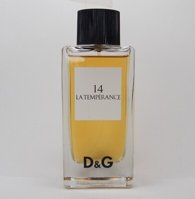 #ad Dolce amp; Gabanna Anthology La Temperance 14 EDT Spray 3.3oz 100ml Vintage 2011 $144.95