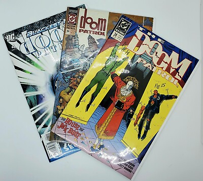#ad Vintage LOT of 3 The Doom Patrol Comics #4 24 44 DC Comics 1989 1st Print🔥 $29.99