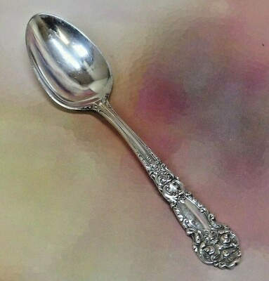 #ad Reed amp; Barton Sterling Silver French Renaissance 5 7 8quot; Teaspoon 1941 No Mono $34.90