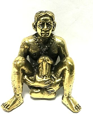 #ad Lucky Gift Thai Amulet Love Charming Magic Penis Paladkik Holy Talisman Necklace $22.00