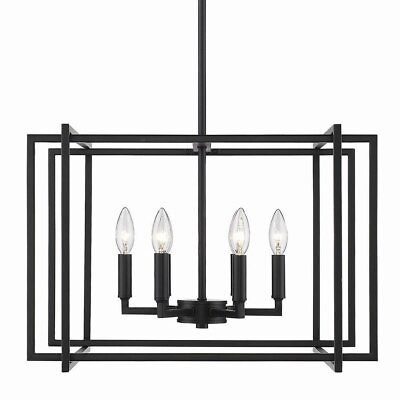 #ad Chandelier 6 Light Steel in Variety of style 14.5 Inches high by 21 Inches $282.95