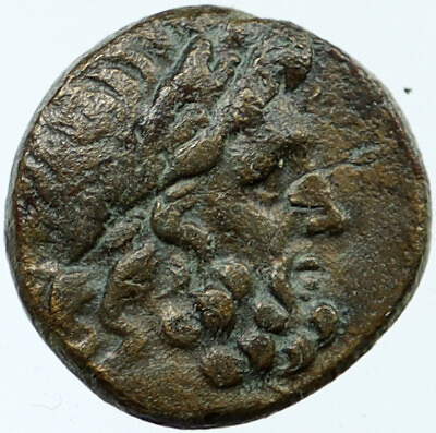 #ad APAMEIA in PHRYGIA 88BC Genuine Original Greek Coin ZEUS Cult ARTEMIS i118092 $313.65