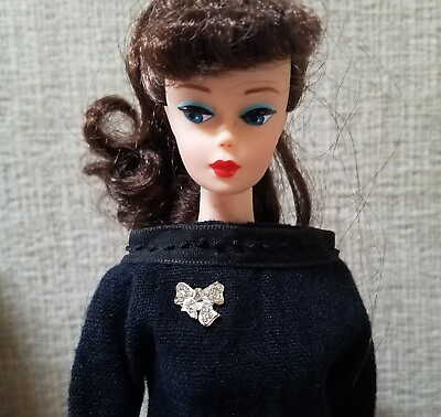 #ad Doll Pin Brooch Barbie Repro Vintage Silkstone FR Fashion Royalty Poppy Parker $8.00