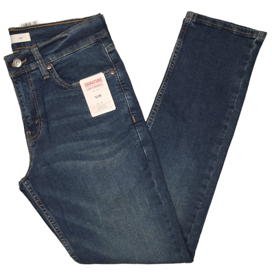 #ad Signature By Levi Strauss amp; Co. #11542 NEW Men#x27;s Super Flex Slim Jeans $22.99