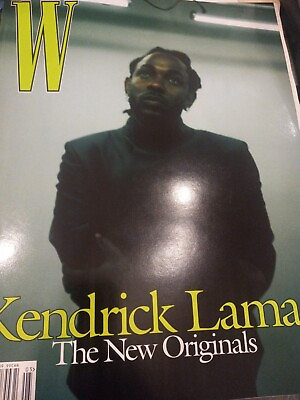 #ad W Magazine Volume 5 2022 Kendrick Lamar The New Originals $12.00
