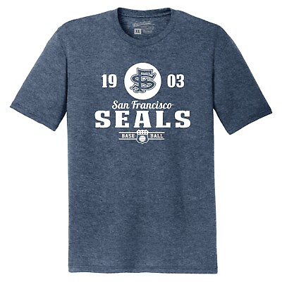 #ad San Francisco Seals 1903 Baseball TRI BLEND Tee Shirt $22.00