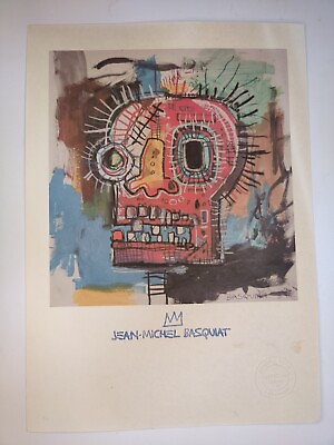 #ad #ad Jean Michel Basquiat Print Poster Wall Art Signed Pop Art Unframed $29.97