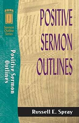 #ad Positive Sermon Outlines Sermon Outline Series Paperback GOOD $3.83