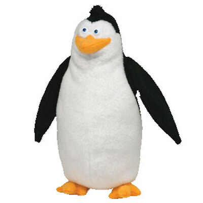 #ad TY Beanie Baby RICO the Penguin Penguins of Madagascar Movie Beanie 7 in $62.89